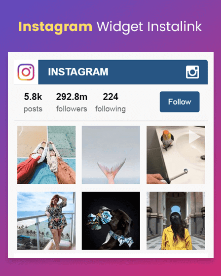 Instagram Widget - WordPress Instagram Widget