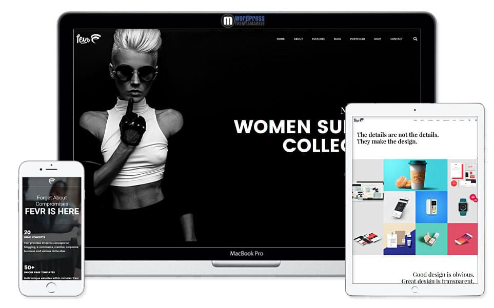 Fevr – Creative MultiPurpose Theme