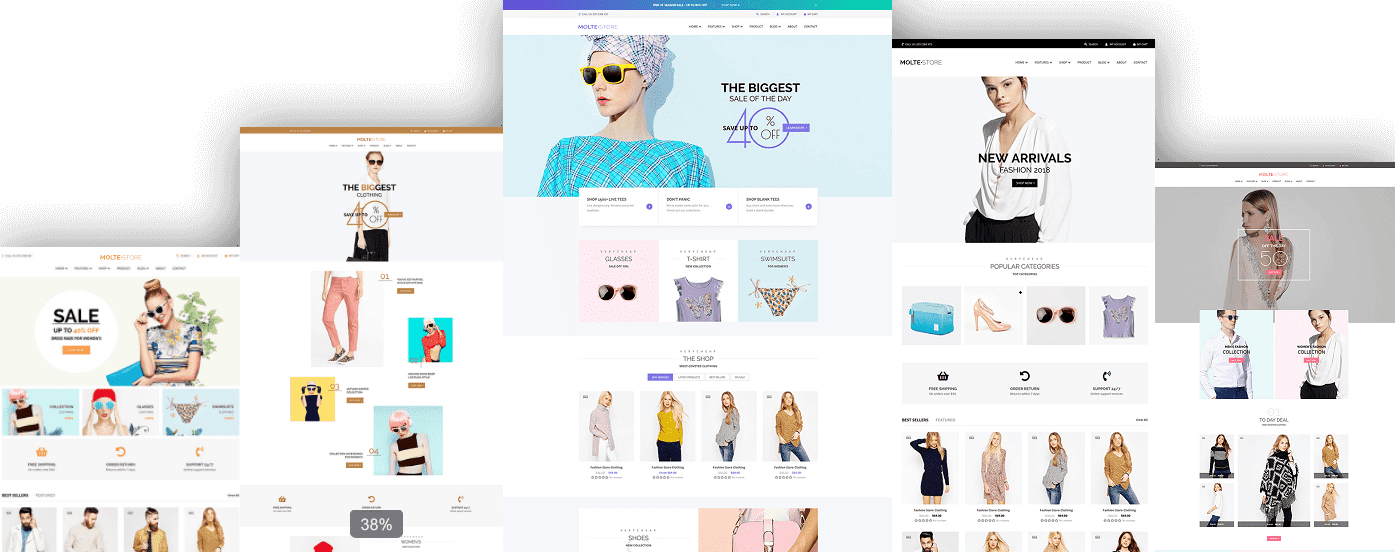 Molte Store Responsive Shopify Theme