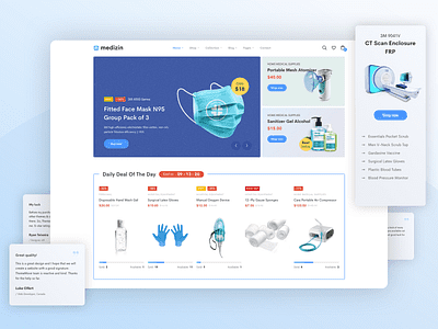 Medizin – Medical WooCommerce Theme