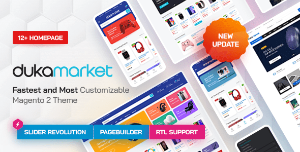 Dukamarket v2.4.7 - Multipurpose Responsive Magento 2 / Adobe Commerce Theme