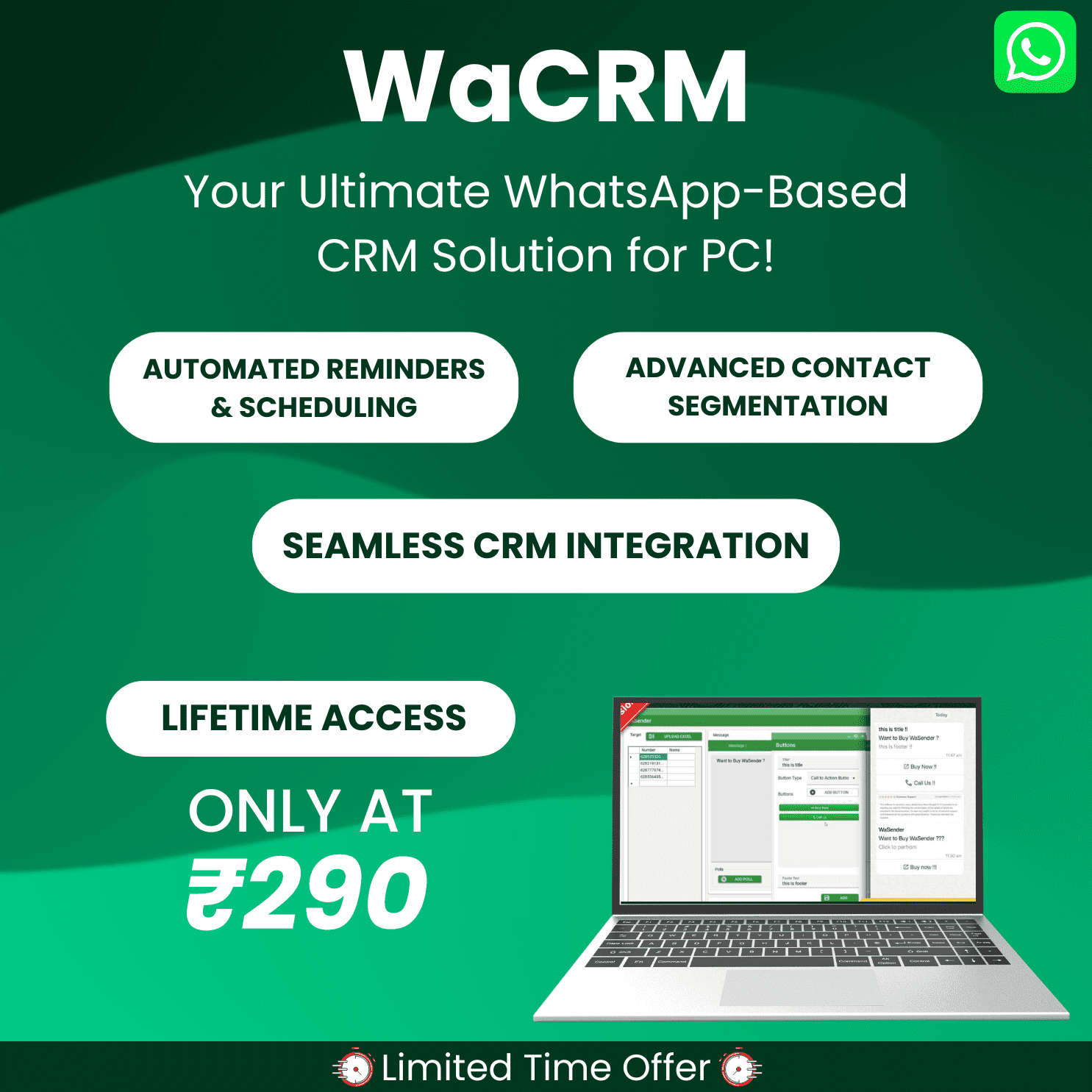 WhatsApp CRM 3.1.00 2025